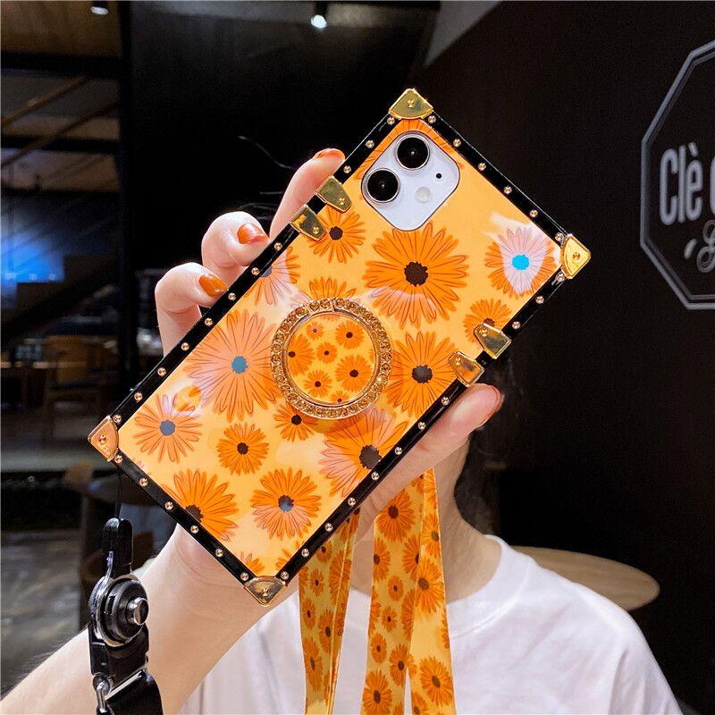 Flower Square Phone Case - LVCASE