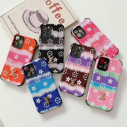 Gradient pattern mobile phone case