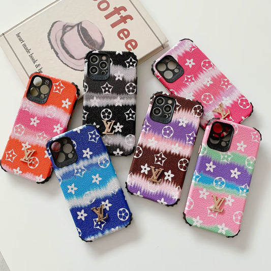 Gradient pattern mobile phone case