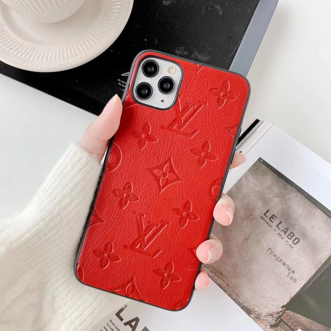 Leather mobile phone case