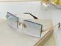 6 COLORS CONJOINED LENS RIMLESS SUNGLASSES