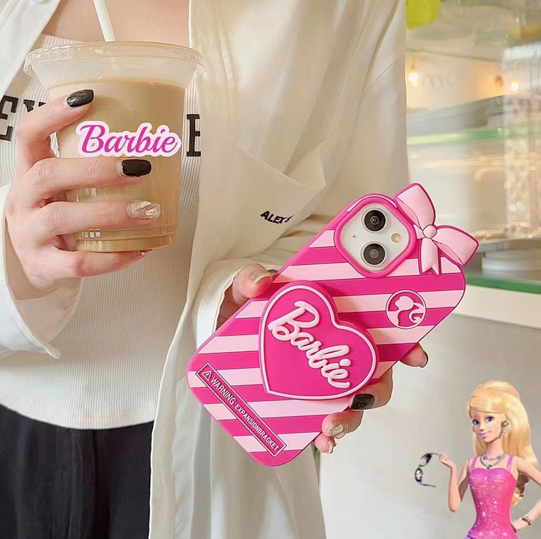 Cute Heart Stand Phone case