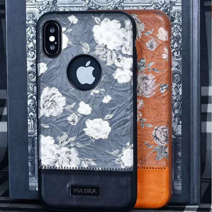 Leather Embossed Phone Case