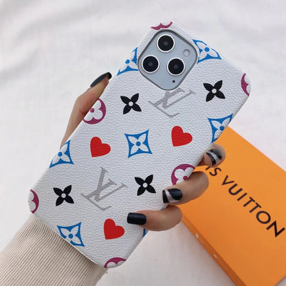 Fashion color letter phone case