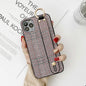 Retro Check Wristband Phone Case for iphone