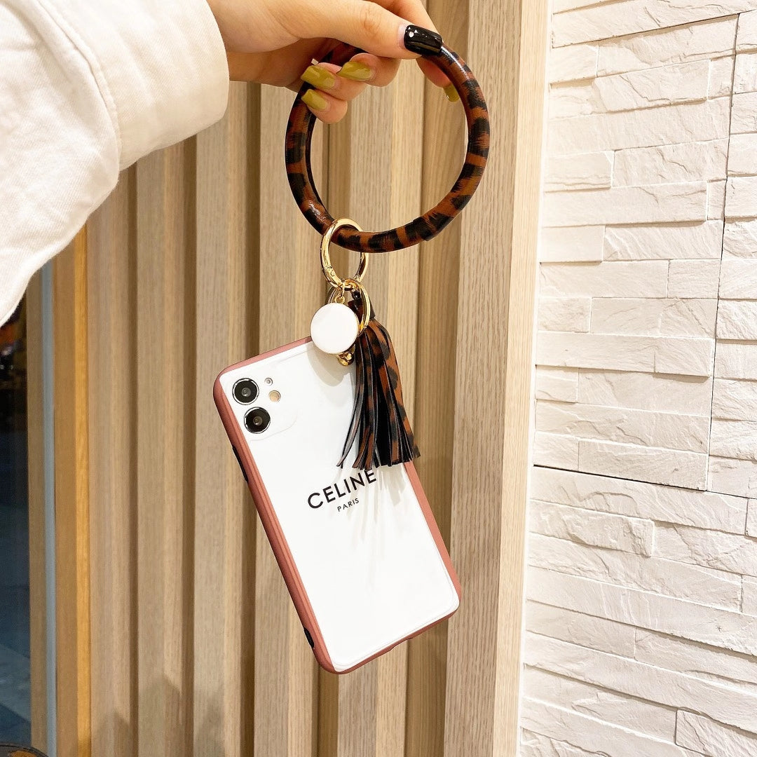 Frosted bracelet phone case
