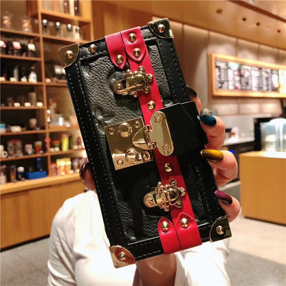 Fashion wallet lanyard phone case