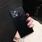 High-end leather simple square phone case