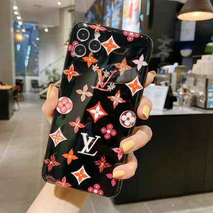 Colorful electroplating printing phone case