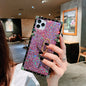 Shiny square bracket phone case