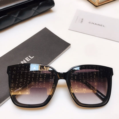 6COLORS LARGE SQUARE FRAME SUNGLASSES