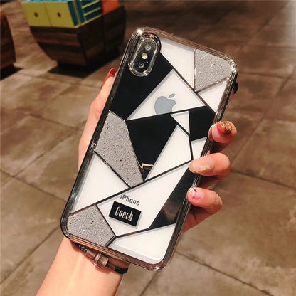 Luxury pearl plating phone case