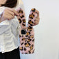 Leopard rabbit plush phone case for samsung