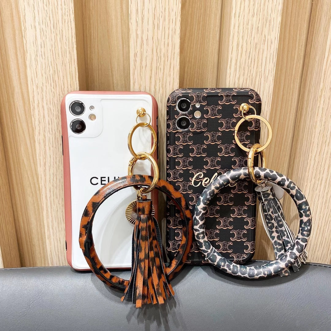 Frosted bracelet phone case