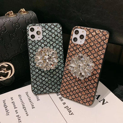 Flash Drilling Bracket Phone Case