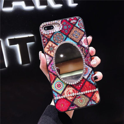 Bling-bling Mirror Phone Case - LVCASE