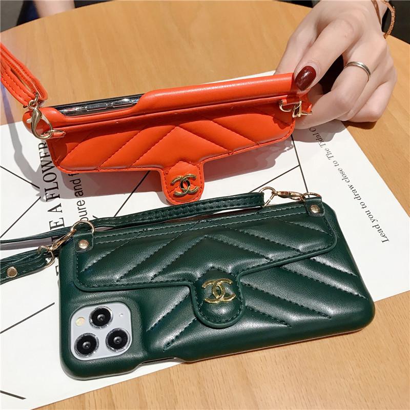 Luxurious Leather Card bag phone Case - LVCASE