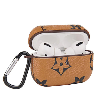 Retro  leather Airpods case