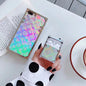 Laser letters Square phone case and Airpods case