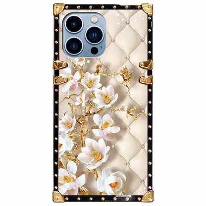 Luxury Flower  Square   phone case for samsung