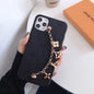 Color metal bracelet phone case