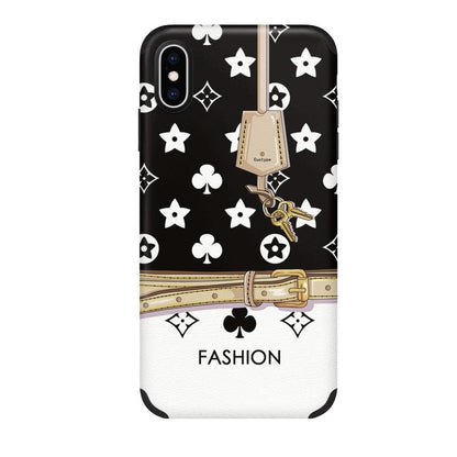 Europe and America Personality Lovers Cortex Phone Case - LVCASE