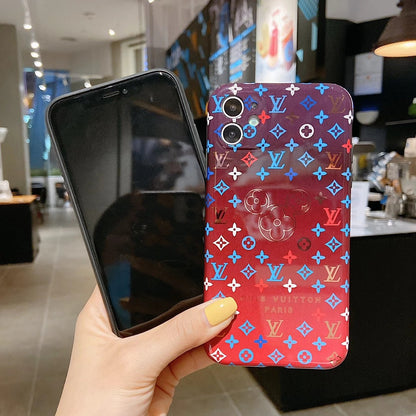 Letter electroplating printing phone case