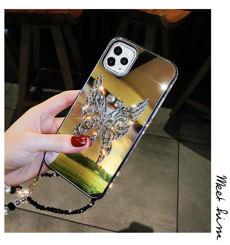 butterfly mirror phone case - LVCASE