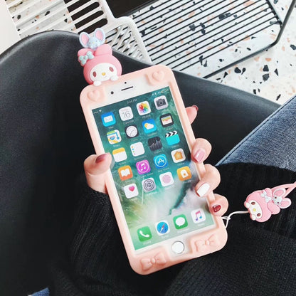 Cartoon silicone  phone case - LVCASE