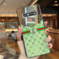 Rhinestone makeup mirror phone case for samsung