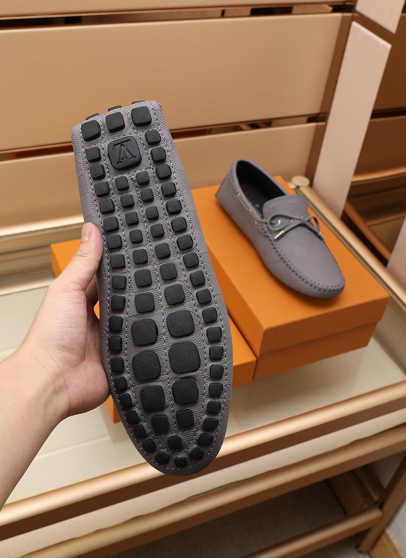 L V - Lace Driver [Grey Chequer]