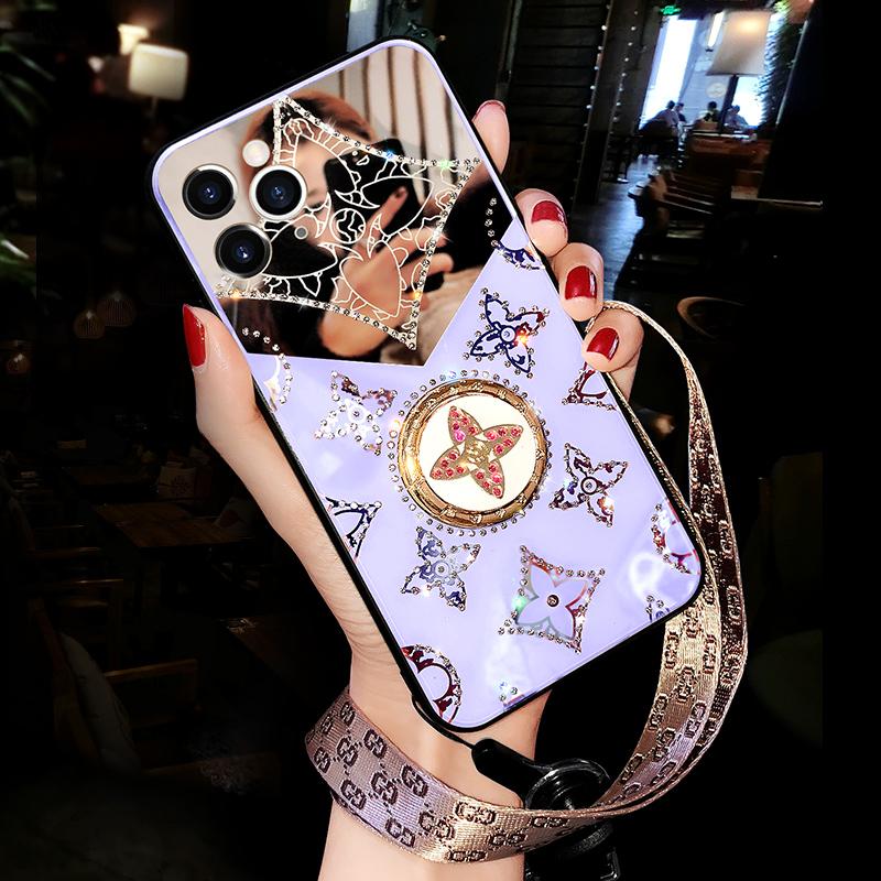 Luxury crystal mirror phone case - LVCASE