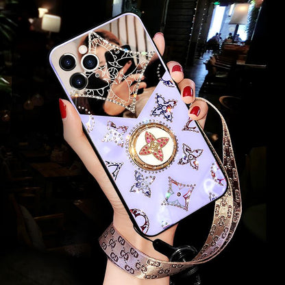 Luxury crystal mirror phone case - LVCASE