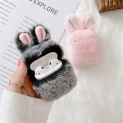 Plush Bunny  Airpods case