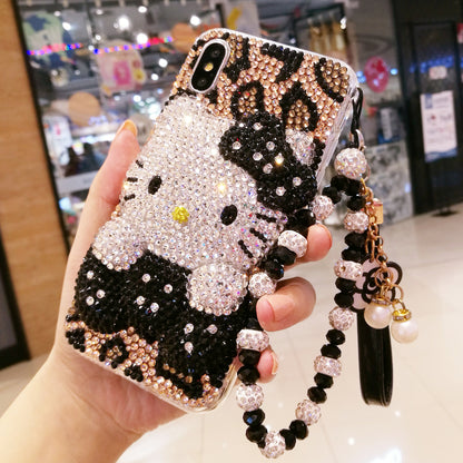 hello kitty diamond phone case