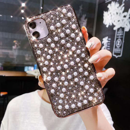 Pearl Rhinestone Phone Case