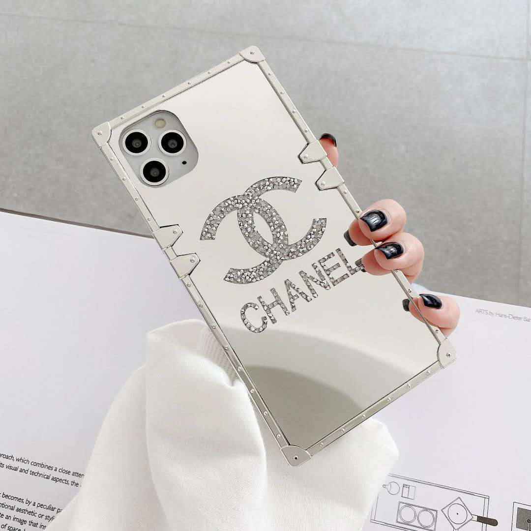Luxury square mirror phone case