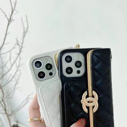 High-quality Phnom Penh leather card phone case for iPhone