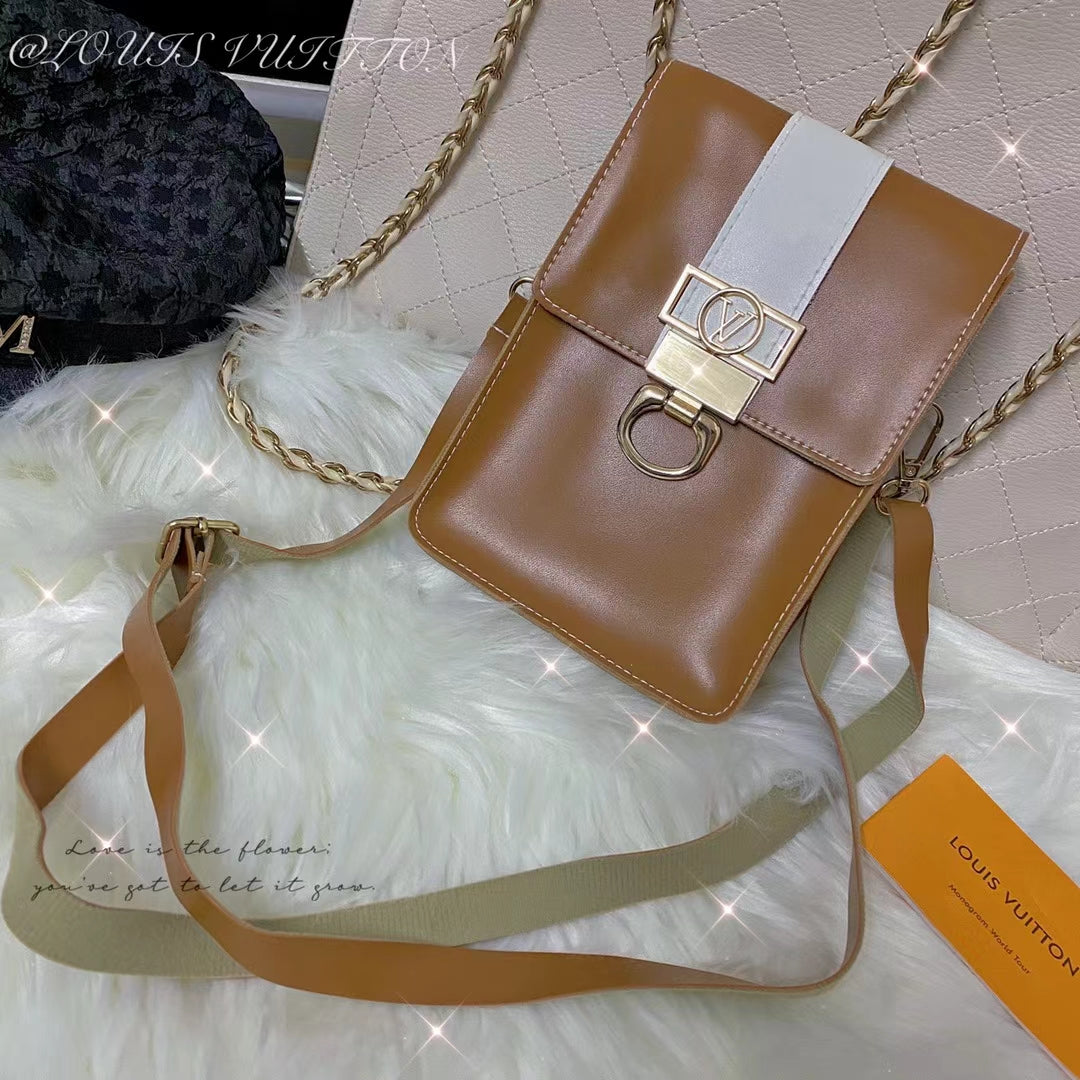 Luxury leather Phone bag for all phone models