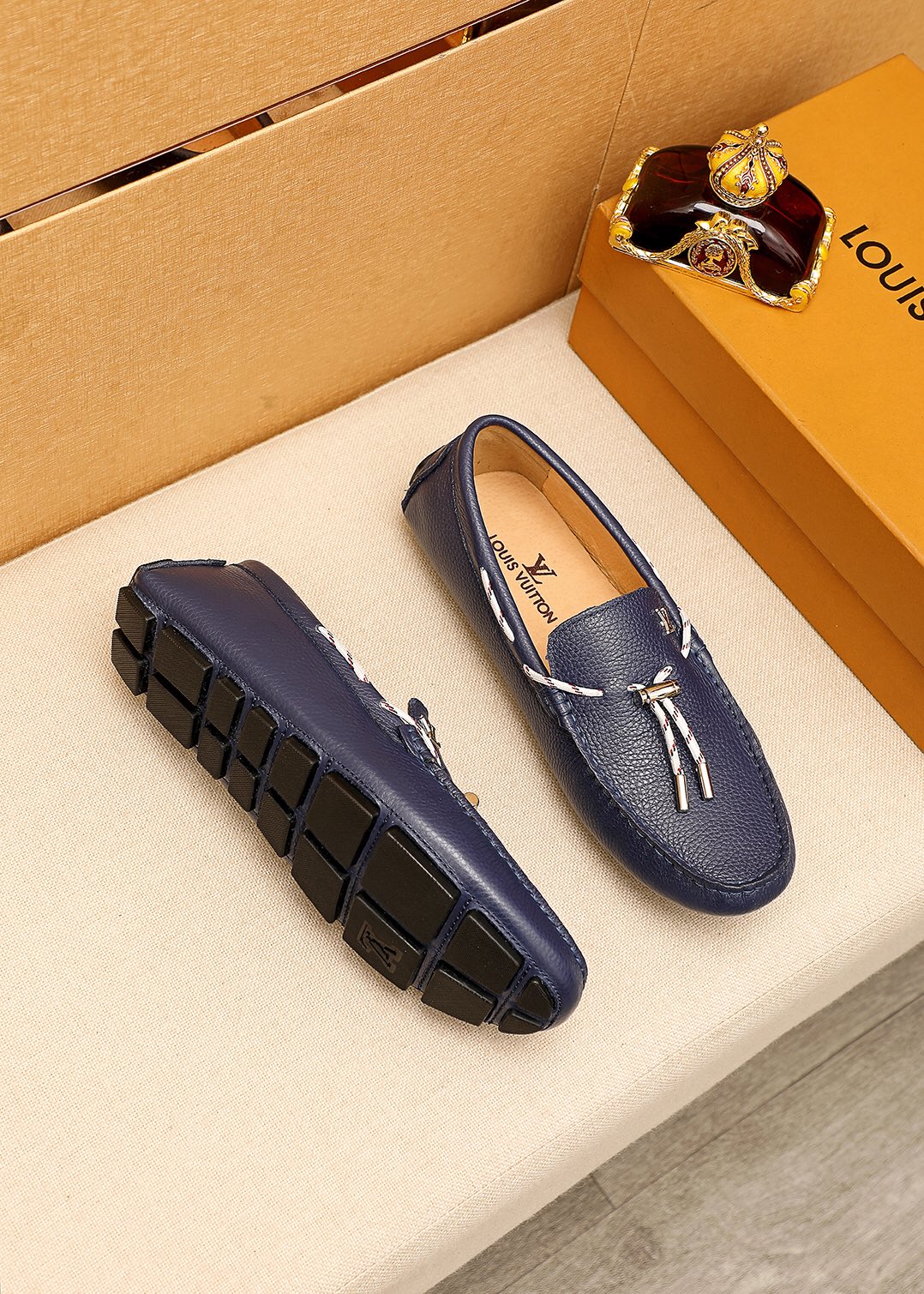 L V - Lace Driver [Navy]