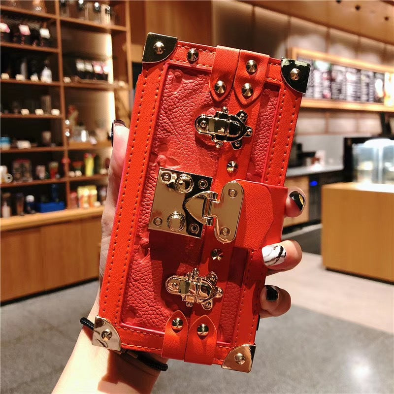 Fashion wallet lanyard phone case