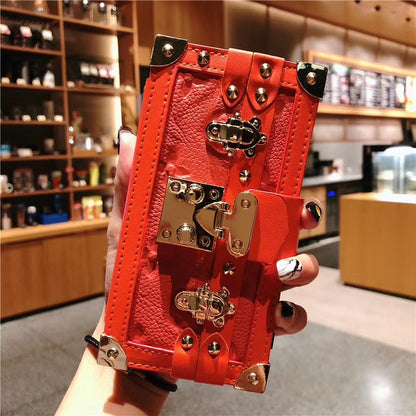 Fashion wallet lanyard phone case