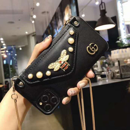 Bee Leather Phone Case