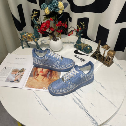 L V x D I 0 R - AF1 Sneaker [Blue]