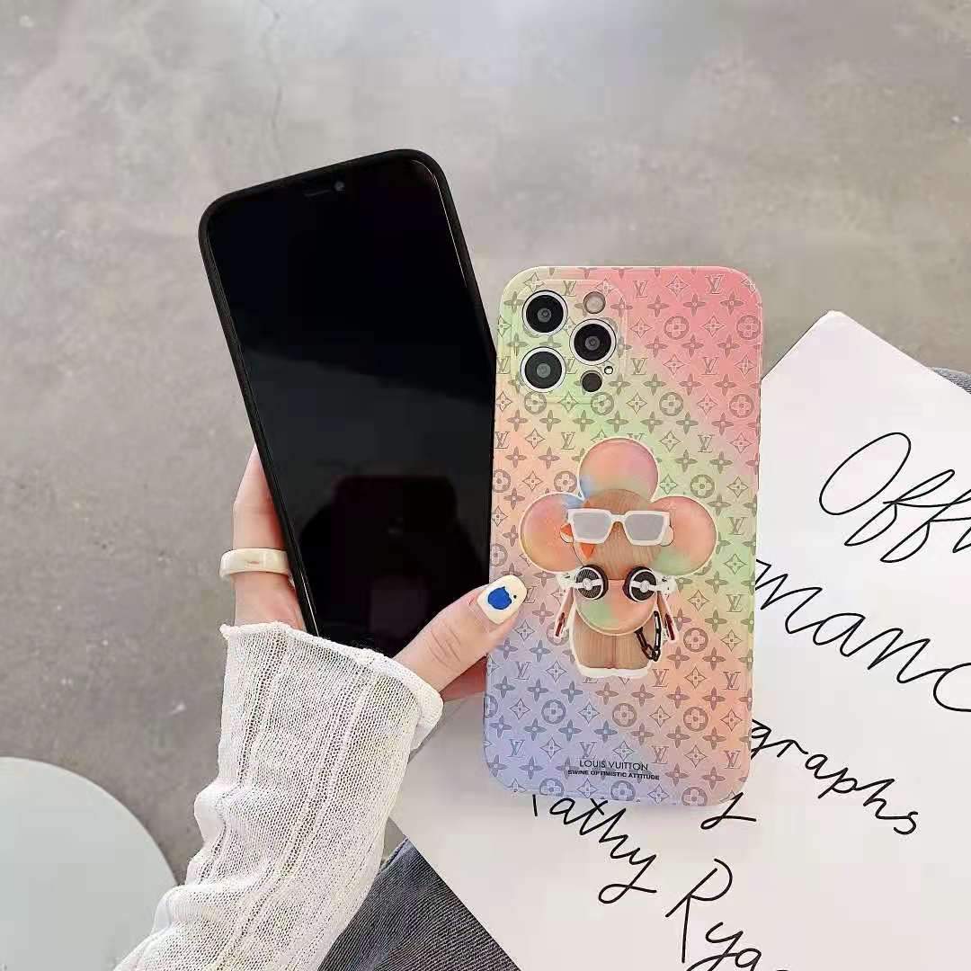 Luxury Sunflower Letter Phone Case For iphone