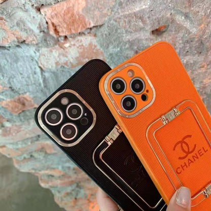 Fashion wrist integrated stand phone case for iPhone