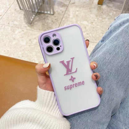 Simplicity frosted letter phone  case