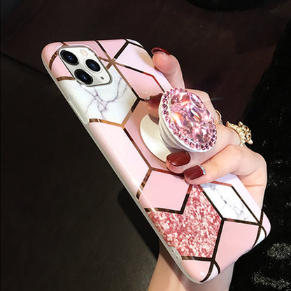 Hairball Diamond marble case