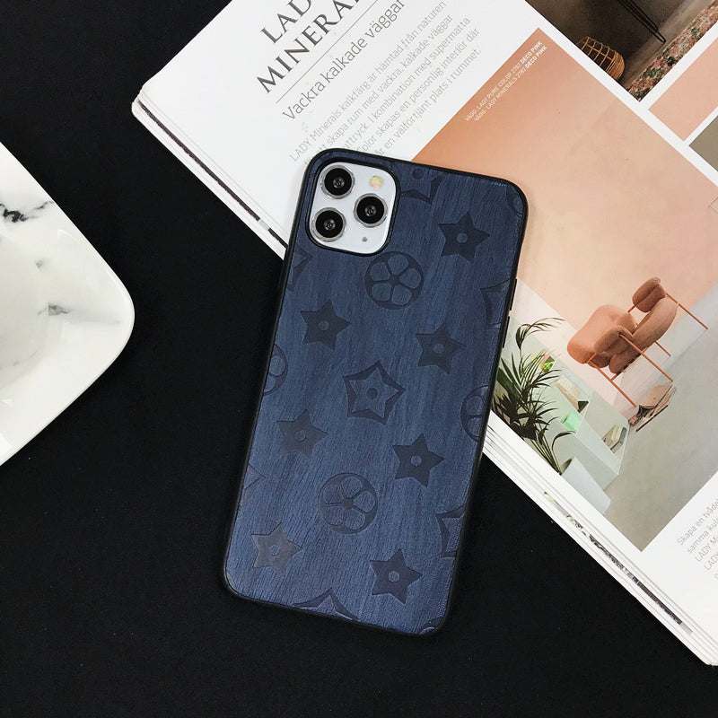 Leather frosted mobile phone case