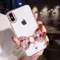Bow Rhinestone Phone Case